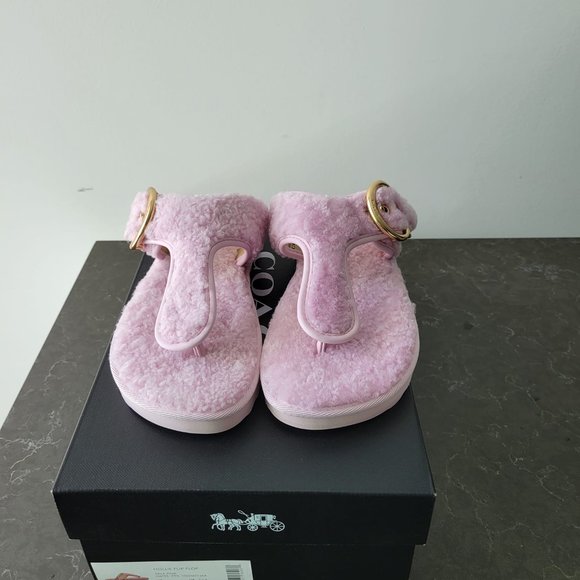 (SOLD) $125 *NEW* COACH Hollie Flip Flop (7.5) - Picture 5 of 8